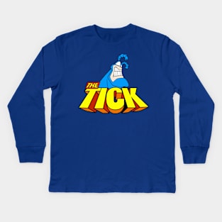 The Tick Title Kids Long Sleeve T-Shirt